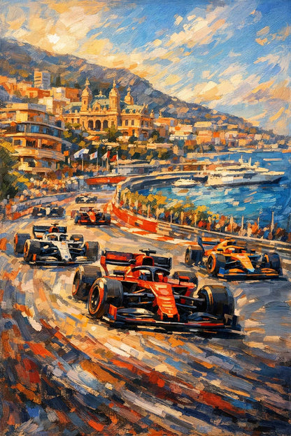 Along The Harbour, Monaco